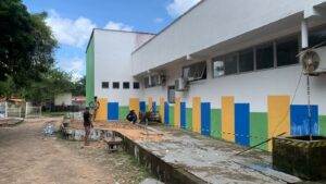 a administração de Constancio reforma do Hospital municipal